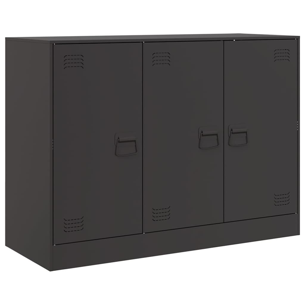 Sideboard Black 99 x 39 x 73 cm Steel