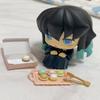 Demon Slayer Anime Figures 10cm Tomioka Giyu & Muichiro Tokito Kawaii Collectible Model Toys