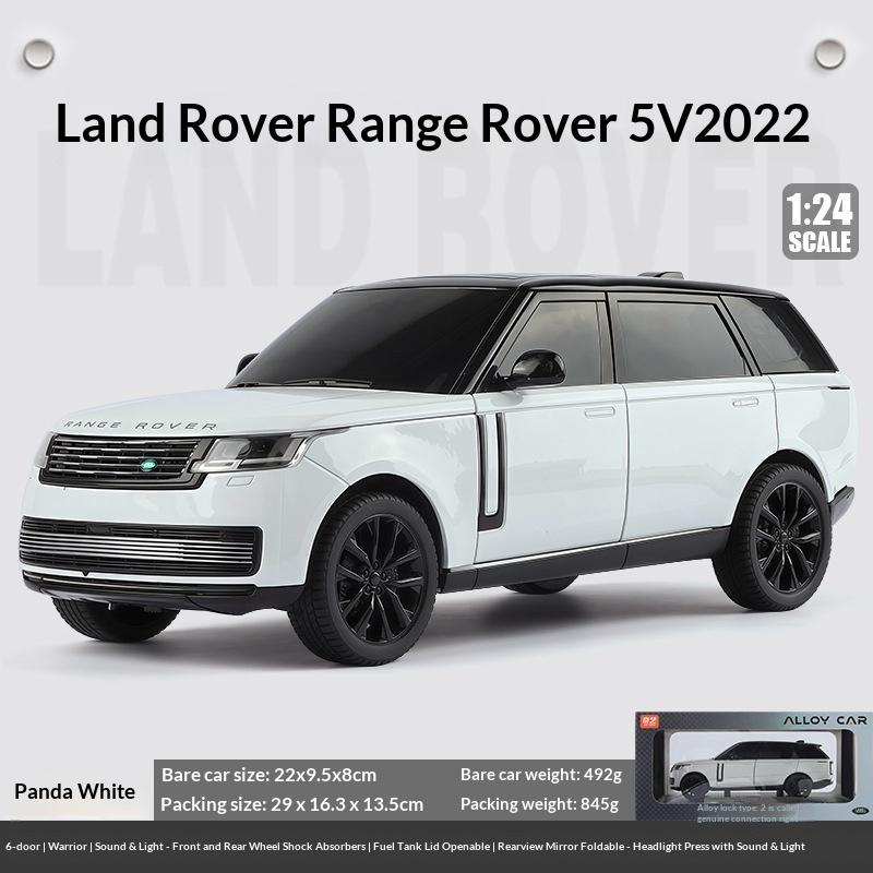 1:24 Sv2022 Suv Alloy Model Car Toy Diecasts Casting Car Toys For Children Vehicle Openable Parts 4-Wheel Suspension Decoration