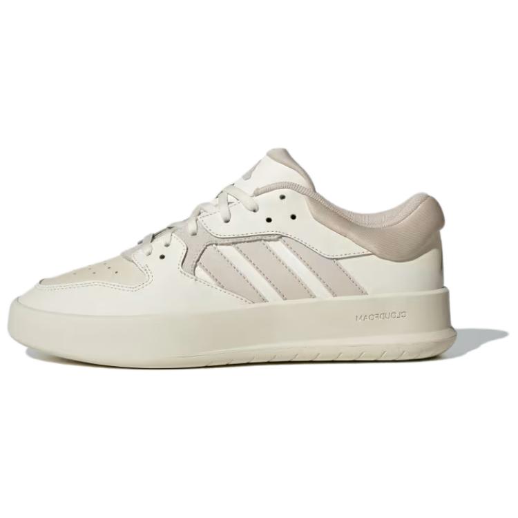 Adidas Court 24 Off White Aluminium Men Sneakers Cream Ivory ID1252