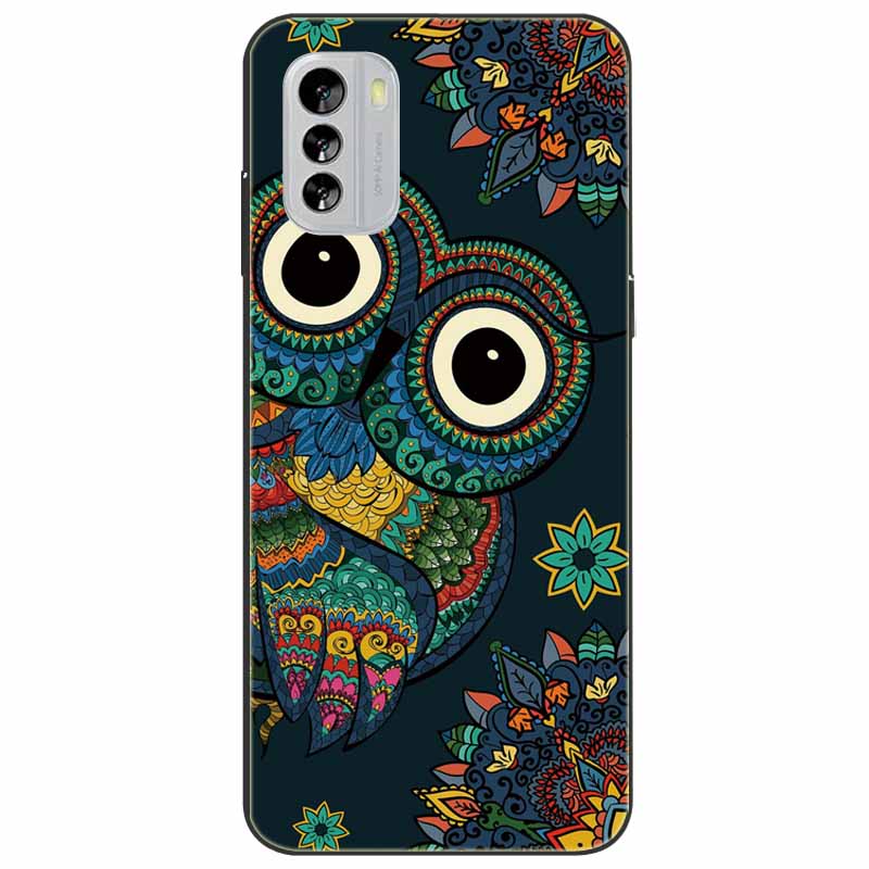 For Nokia G21 Case G11 Capa Silicone Cool Cats Tiger TPU Bumper Protector Soft Black Covers for Nokia G 11 NokiaG21 G 21 Fashion