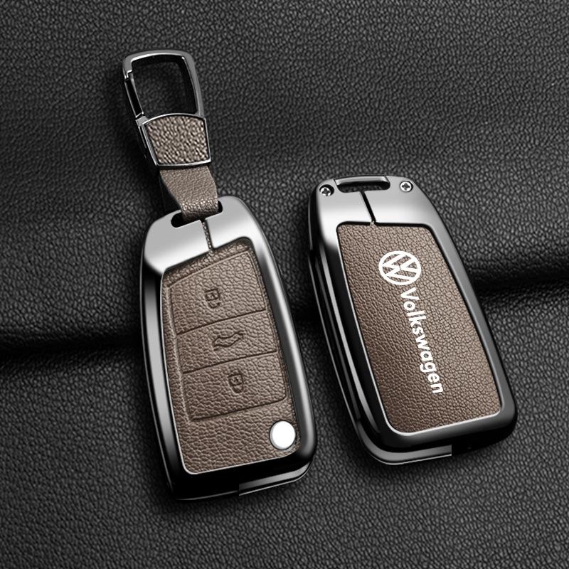 Volkswagen Car Key Case & Keychain for Lavida, Bora, Tiguan, Magotan, POLO, Passat – Cross-Border Compatibility