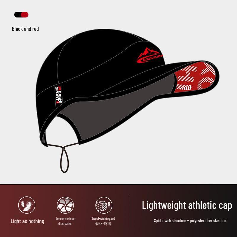 Summer Sports Visor: Lightweight, Breathable, Quick-Dry Sun Protection for Running, Training, Tennis, and Marathons