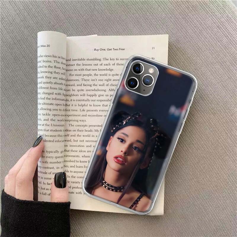 Ariana Grande Phone Case For Apple Iphone 12 13 Mini 14 15 Pro 17 Pro Max Air 11 16E 16 Plus Shell Cover Clear TPU Pro