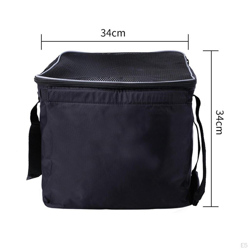 Tennis Ball Cart Bag Accessories for Teaching Premium Holds 150 Balls with Handle Carrying Tote