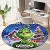 American Christmas Comedy How the Grinch Stole Christmas carpet Household goods decoration anti slip home table and chair mat aisle door mat carpet 5