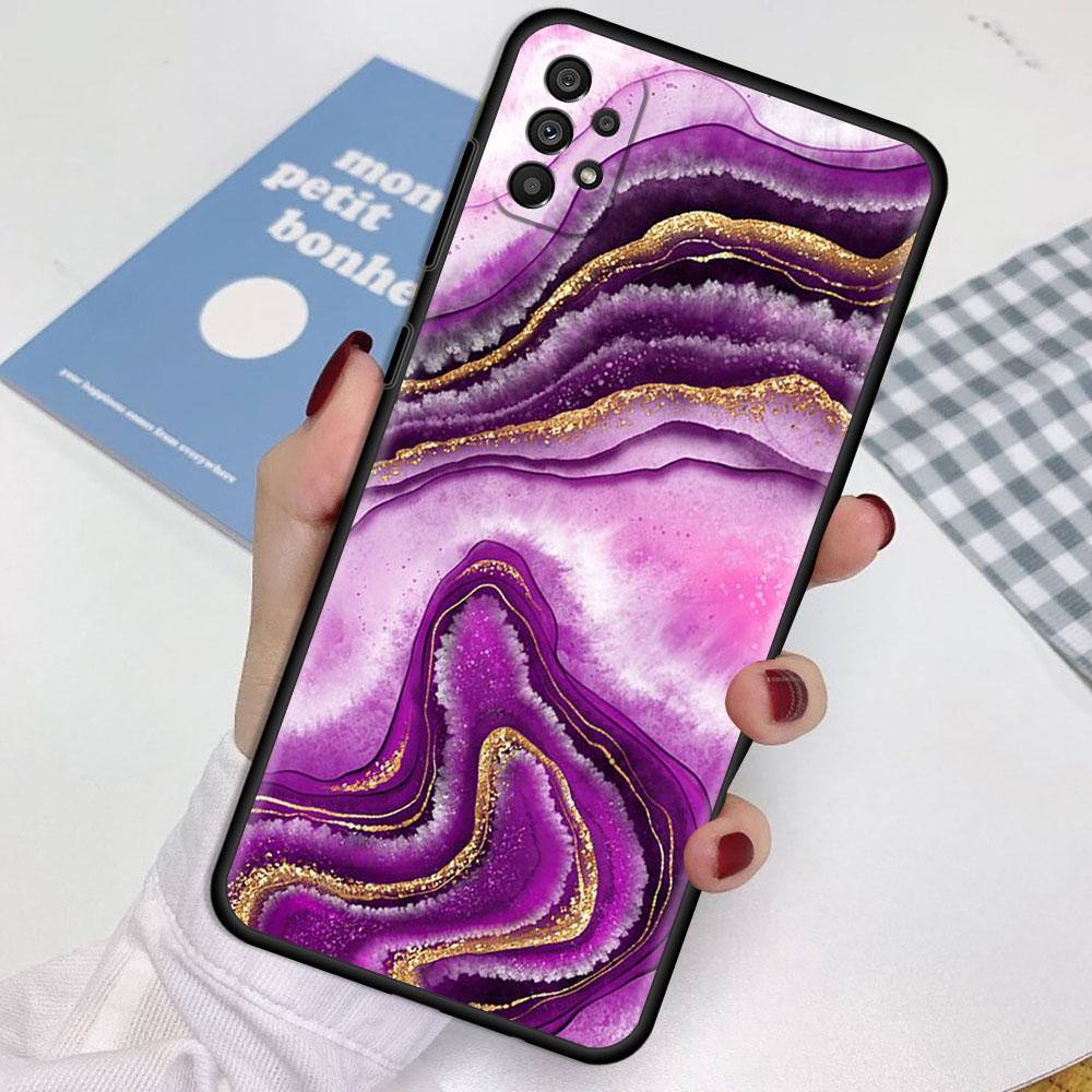 

Чехол для Samsung Galaxy A52 A12 A51 A32 A21s A71 A53 A13 A32 A72 A31 A33 A22 A03 A41, мраморный чехол Samsung A52 4G(5G)