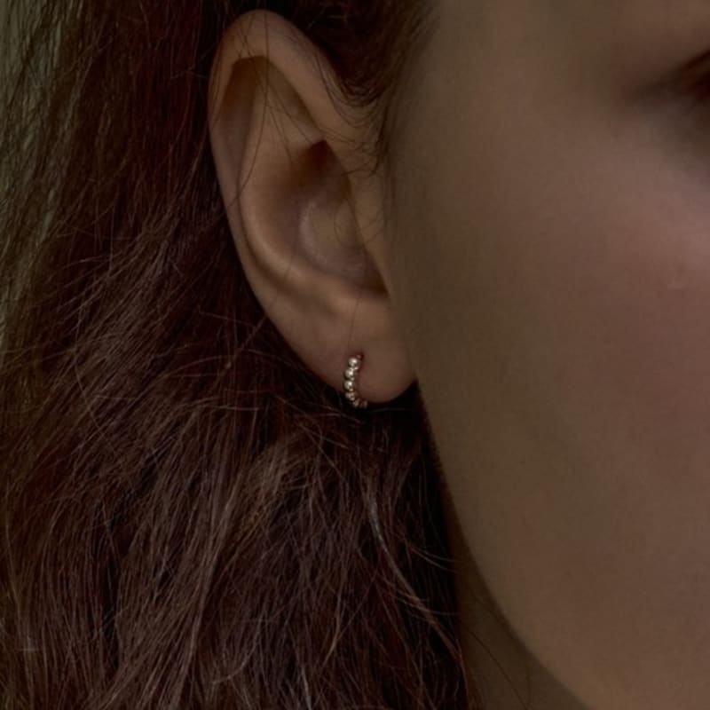 

BEFORE MOONRISE Silverball Ring Earrings GOLD SE301G Gold