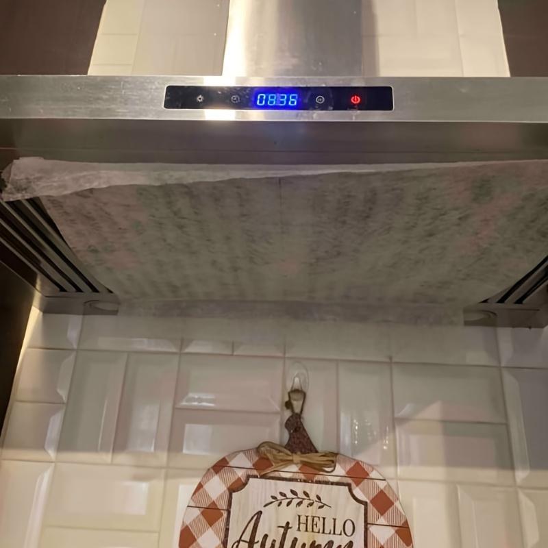 Papierowy filtr tłuszczu do okapu Pochłaniacz oleju Stoper brudu Akcesoria kuchenne domowe