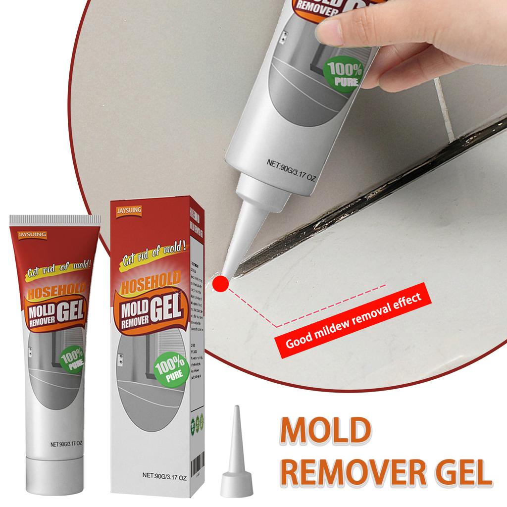 Eco-friendly Effective Mold Remover–Multi-functionalMildewPreventionGel,Suitablefor Bathrooms,Kitchens,RefrigeratorDoorSeals,etc
