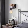 Wandleuchte 2er-Pack Wandleuchte Wandleuchter,Wandleuchte mit Industriedesign,Innenbereich Rustikale Wandleuchter E27 Wandbeleuchtung Leuchte,Retro-Licht Hergestellt
