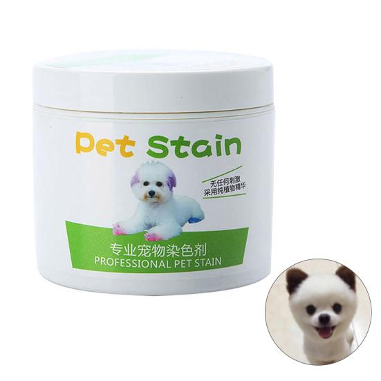 Haustierfarbe ohne Erhitzen Ungiftige Temporäre Haarfarbe Creme für Hunde Katzen Sichere Haut Seidige Lebendige Farben für Partys Fotos und Feiertage
