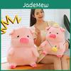 Entzückender Lulu Schwein Plüschrucksack Niedliche Stofftierpuppe Süßes Umarmungskissen Geschenk