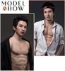 Yuewen Muscle Standard Short Silicone Muscle Macho Fake Fake Cosplay Costume L Long Sleeve Suit, Edition, Sleeve/Long Sleeve, Zippered, Suit, Suit,
