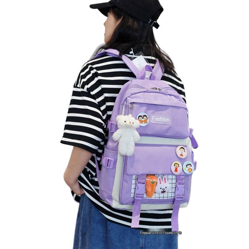 Korean Style School Backpack for Girls - Elementary To High School