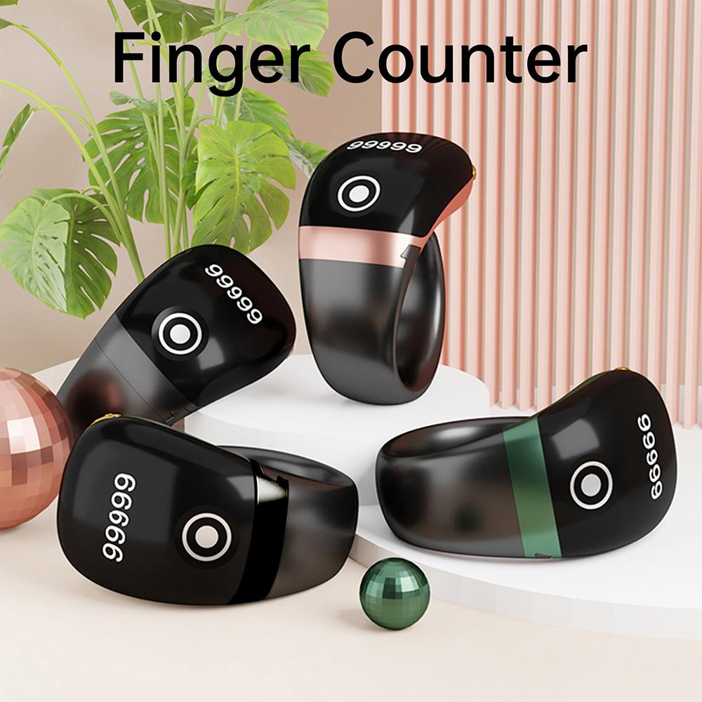S7pro Interchangeable Ring Holder Intelligent APP Counting Finger Counter Type C Smart Ring Bluetooth Electronic Counter