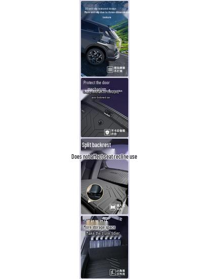 Geely Boyue L TPE Trunk Mat – Fits 26 Models, Interior Modification Accessory