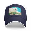 Seoul City Streets Baseball Cap Vintage Fishing Hat Beach Hat Black For Women  Unisexs