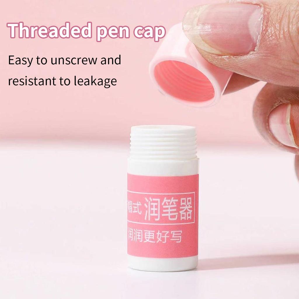 Kawaii Stance Pen Soft Grip, Erasable Replaceable Ink Children's Writing Posture Training Pen School Student Stationery Supplies