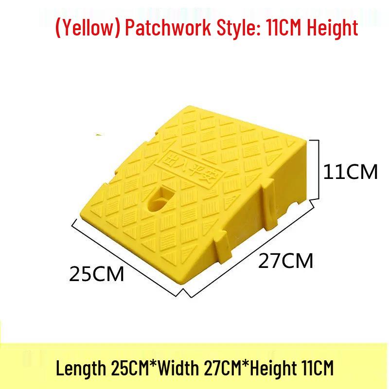 Plastic Car Curb Ramp Threshold Mat for Road Climbing