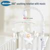 Rotating Plush Crib Mobile: Anti-Strabismus Rattle for Newborn Sleep