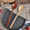 1pc Wooden Spoon Tableware Kitchen Cooking Utensil Tools Soup Tea Spoon Catering Cooking Tool Coffee Soup Teaspoon Honey Spoon