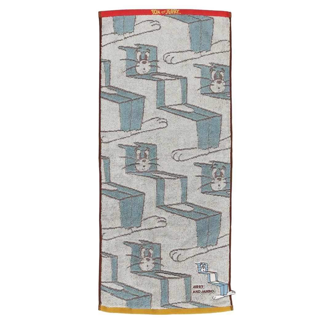 Marushin Face Towel Tom and Jerry Tom Antibacterial and Deodorizing Treatment Available in 2 Sizes 4105000700 - & What s - Cotton, Embroidered, - -