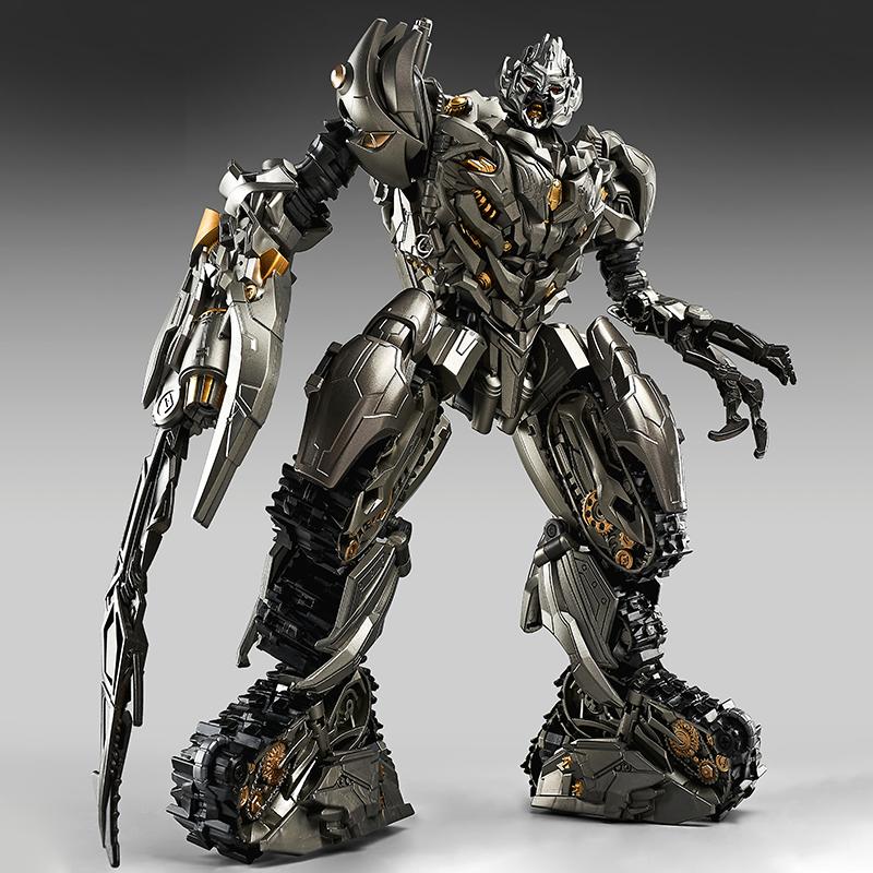 Non-Toxic 28Cm Transformer Robot Movie Large Size Tank Megatron Action Figure Model Toys Boxed Collecting Enthusiast Toys
