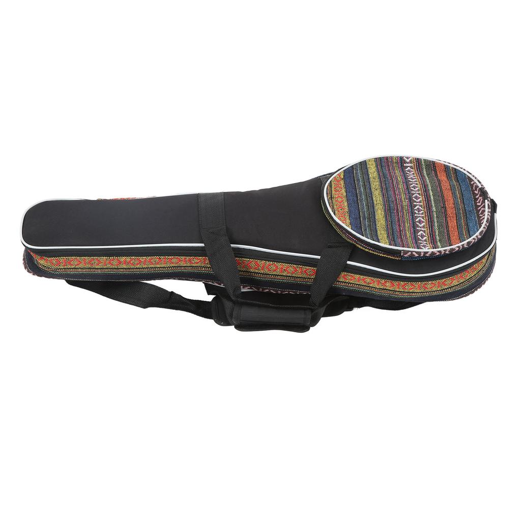 Mandolin Bag Easy Carry Portable Ethnic Style Adjustable Shoulder Strap Musical Instrument Bag