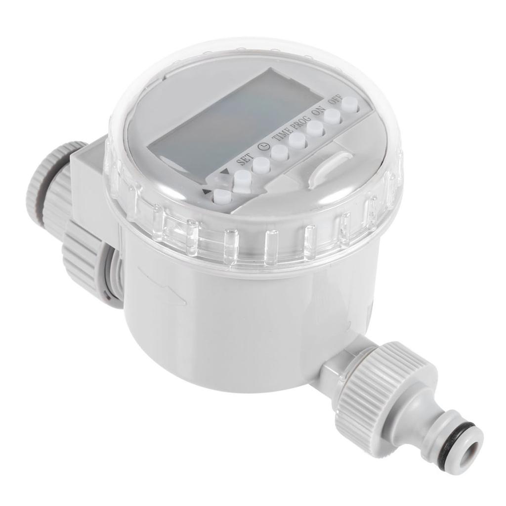 1Pc Solar Power Home Garden Auto Water Saving Irrigation Controller LCD Digital Watering Timer