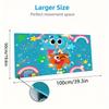 The Amazing World of Gumball Cartoon Color Mouse Pad Large Gaming Table Cushion Non-slip Laptop Tablet Big Mousepad XXL Mat Mini PC Playmat With Lock 