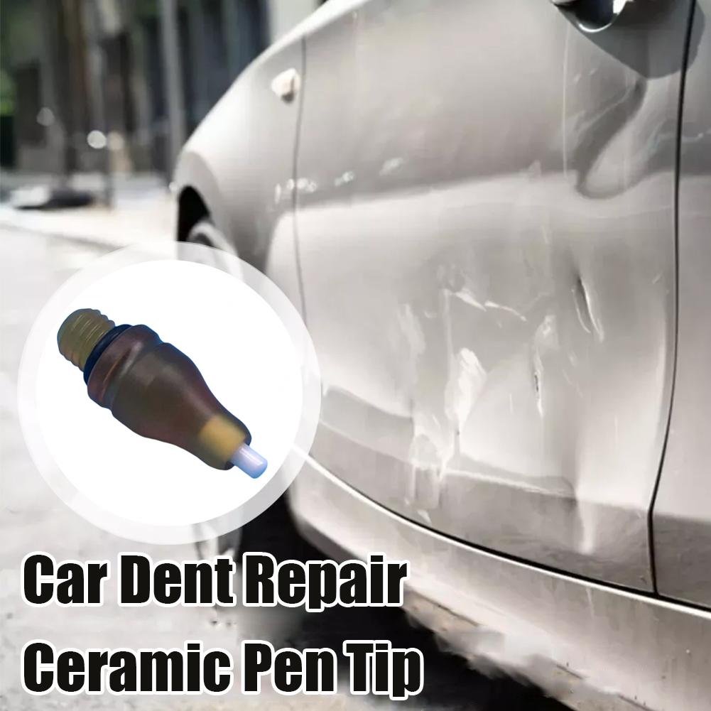 Car Ceramic Head Dents Repair Tool Knockdown Pen Replacement Head For Car Bodywork, Furniture Appliance Surfaces Restoration