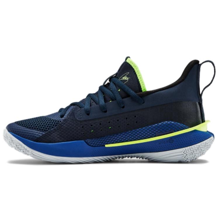 (GS) Under Armour Curry 7 Big  Dub Nation  Kids  3022113-405 EU 37.5