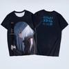 Anime That Time I Got Reincarnated as a Slime Koszulki do druku 3D Męskie Damskie Oversize Krótki rękaw T-shirt Męskie Koszulki Topy Ubrania