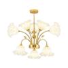 NuFeng Modern Chandelier with 18 Glass Shades