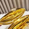 Small Bag Golden Evening Bag Purses and Handbag Luxury Designer Shoulder Bag Party Wedding Acrylic Clutch Purse