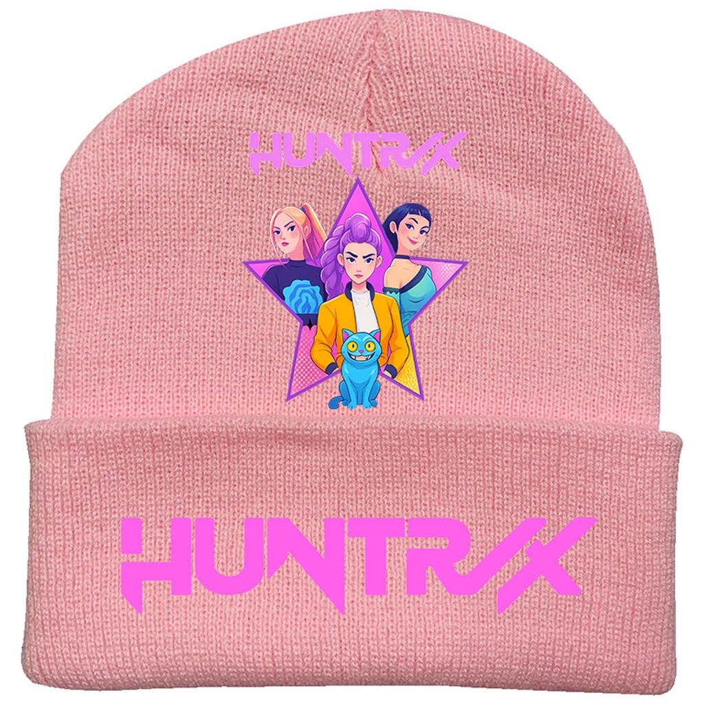 Group Surrounding Knitted Hat And Winter Wool Hat Outdoor Warm Wool Hat Couple Hat
