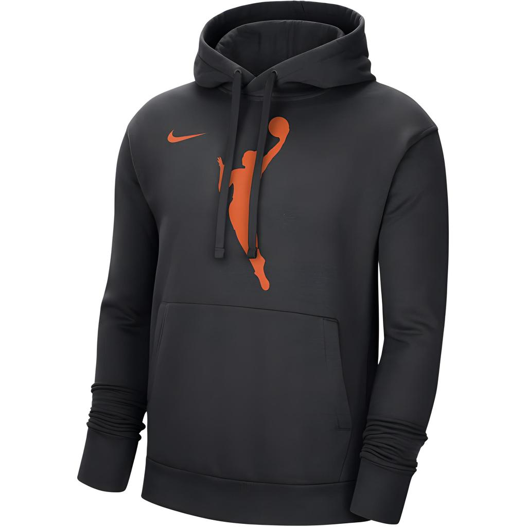 Nike X NBA Collaboration Womens Professional Basketball League Hooded Loose Fit Printed Long Sleeve Sweatshirt Men sweatshirt DR9596-010