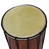 9.9/12.6inch Drum Skin Buffalo Leather Cover Drum Head for African Drum Bongo Drum Konka Drum