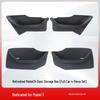 Velour-Padded Protective Liners for Tesla Model 3 Door Compartments