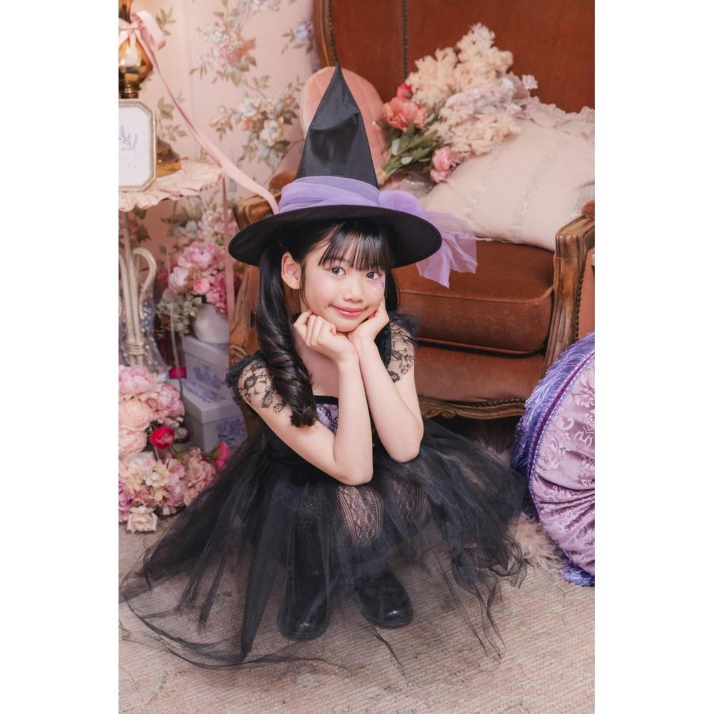 Clearstone Cosplay Halloween Noir Witch Costume 120cm Girl Black