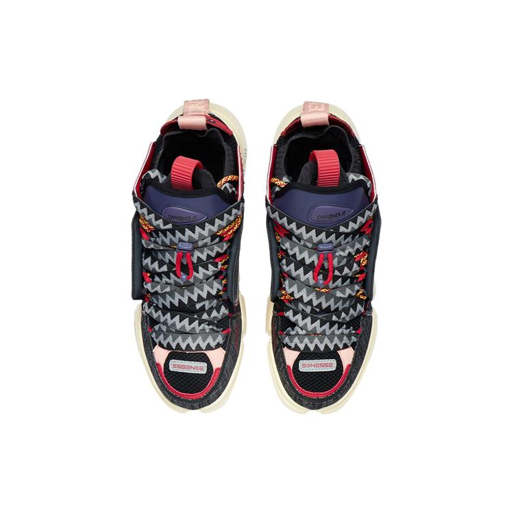 New LiNing Essence ACE Anti-Slip Wear-Resistant Low-Top Sports Casual Shoes Men's Ebony Black AGWR019-2