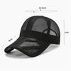 Men's Duck Tongue Hat Spring/Summer Breathable Mesh Hat Sunvisor Hat