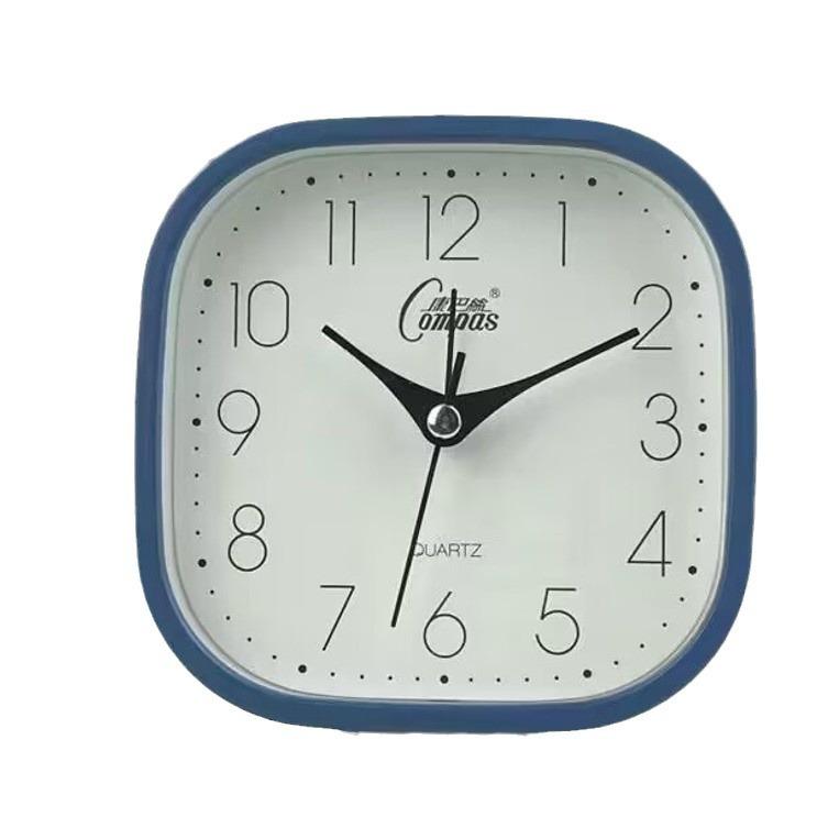 Large Digital Silent Elderly Alarm Clock Simple Square Clock Student Dormitory Table Desktop Bedside Clock