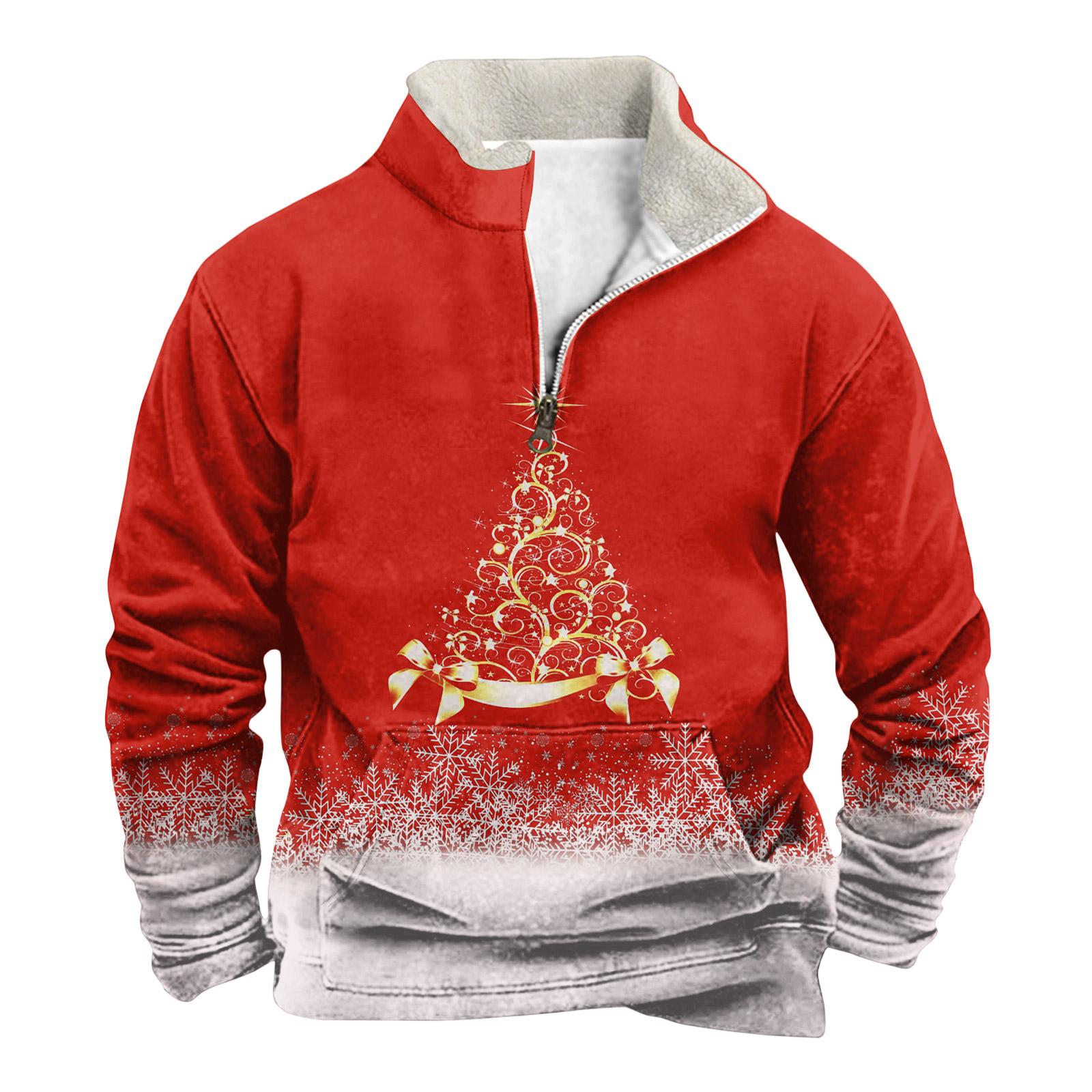 

Весенняя и мужская толстовка с воротником-стойкой — это повседневные свитера для активного отдыха, топы XL красный