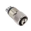 Hochgeschwindigkeits-Dentalhandstück-Adapter 4 auf 2 Löcher Edelstahl Dentalhandstück-Konverter für