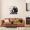 Custom Metal Golf Wall Art Personalized Golfer Gift Sign Home Club Decor