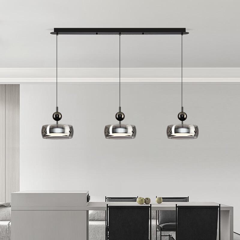 Italian Long Strip Glass Pendant Light