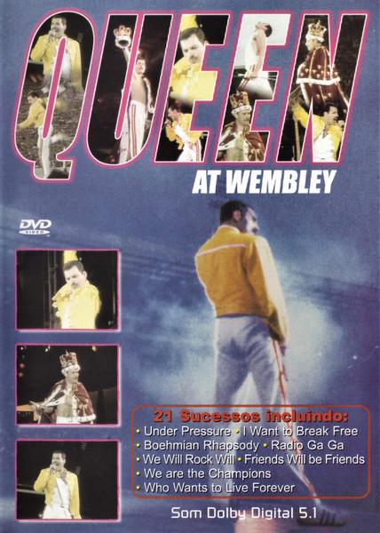 

DVD QUEEN - Queen At Wembley DVD008 Not On Label Brazil Rock Used