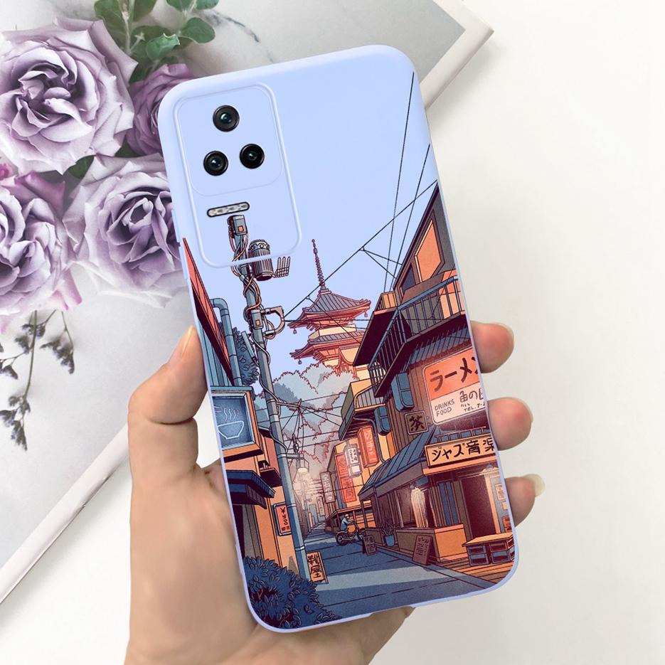 For Xiaomi Poco F4 Case Cute Fashion Cover Soft Silicone Protective Shell For Xiaomi Poco F4 GT PocoF4 Phone Cases 6.67'' Bumper